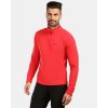 KILPI ALMERI-M Červená pánska fleecová mikina - 5XL KILPI ALMERI-M Červená pánska fleecová mikina - 5XL
