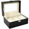 MG Organizer box na hodinky 3ks, čierny MG Organizer box na hodinky 3ks, čierny