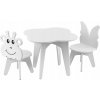 Detský stolík a dve stoličky MOTÝĽ A ŽIRAFA Detský stolík a dve stoličky MOTÝĽ A ŽIRAFA