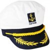 Kapitánska čiapka biela univerzálna, nastaviteľná veľkosť Kapitánska čiapka biela univerzálna, nastaviteľná veľkosť