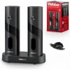 Webber Elektrický mlýnek na sůl a pepř, dobíjecí přes USB, sada 2 kusů, nastavení mletí, podsvícení EDUKAMP Webber Elektrický mlýnek na sůl a pepř, dobíjecí přes USB, sada 2 kusů, nastavení mletí, podsvícení EDUKAMP