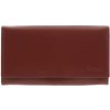 Dámska kožená peňaženka červená - Delami Wandy červená