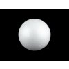 Guľa Ø10 cm polystyrén - 10 ks 1 biela Guľa Ø10 cm polystyrén - 10 ks 1 biela