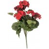 Umelý Muškát Pelargónia x9 červená 45cm Umelý Muškát Pelargónia x9 červená 45cm