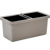 Plastia truhlík samozavlažovací Berberis Duo - taupe 80 cm