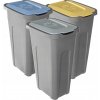 KOŠE NA ODPADKY NÁDOBA NA ODPAD 30L NA TRIEDENIE ODPADU VEDRO SMETNÝ KÔŠ 3ks KOŠE NA ODPADKY NÁDOBA NA ODPAD 30L NA TRIEDENIE ODPADU VEDRO SMETNÝ KÔŠ 3ks