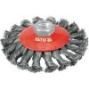 Kefa drôtená Yato Kartáč drátěný boční M14 x 100 mm YT-4763 Kefa drôtená Yato Kartáč drátěný boční M14 x 100 mm YT-4763