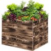 ATMOWOOD Drevený vyvýšený záhon 80 x 60 x 60 cm - opálený ATMOWOOD Drevený vyvýšený záhon 80 x 60 x 60 cm - opálený
