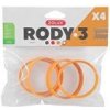 Komponenty Rody 3-spojovací krúžok žltý 4ks Zolux Komponenty Rody 3-spojovací krúžok žltý 4ks Zolux