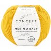 Katia Merino Baby Farba: 153 - Signal yellow Katia Merino Baby Farba: 153 - Signal yellow