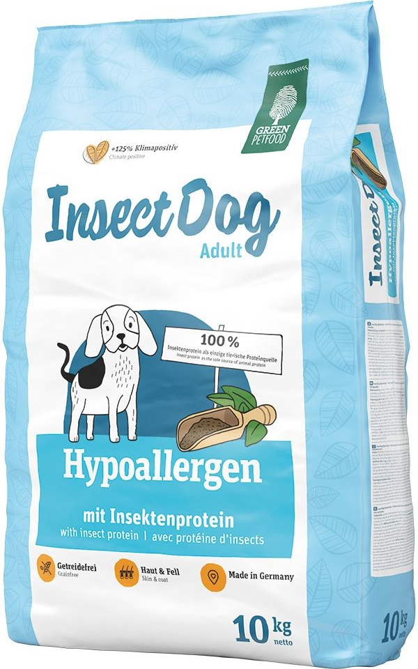 Green Petfood InsectDog hypoalergénne 2 x 10 kg