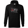 Cestovná enduro červená - Mikina pánska Cape s kapucňou - 2XL ( Čierna ) Cestovná enduro červená - Mikina pánska Cape s kapucňou - 2XL ( Čierna )