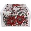 Vianočný gobelínový behúň na stôl Vianočná ruža 40x130 cm Chenille IT08 Vianočný gobelínový behúň na stôl Vianočná ruža 40x130 cm Chenille IT08