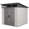 Lifetime Merkur záhradný domček 254 x 254 x 237 cm šedá Lifetime Merkur záhradný domček 254 x 254 x 237 cm šedá