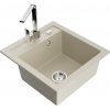 MEXEN/S MEXEN/S - Vito granitový drez 1-miska vrátane batérie Rita, béžová 6503-69-670300-00 MEXEN/S MEXEN/S - Vito granitový drez 1-miska vrátane batérie Rita, béžová 6503-69-670300-00