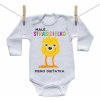 Boodyy Body s dlhým rukávom Malé strašidielko - žlté s menom dieťatka 92 (18-24 mesiacov) Boodyy Body s dlhým rukávom Malé strašidielko - žlté s menom dieťatka 92 (18-24 mesiacov)