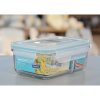 GLASSLOCK GLASSLOCK SKLENENÁ OBDĹŽNIKOVÁ NÁDOBA DUO 670ML GLASSLOCK GLASSLOCK SKLENENÁ OBDĹŽNIKOVÁ NÁDOBA DUO 670ML