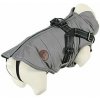 Obleček bunda pre psov S POSTROJOM čiernosivá 35cm Zolux Obleček bunda pre psov S POSTROJOM čiernosivá 35cm Zolux