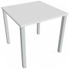 Hobis Pracovný stôl Uni, 80x75,5x80 cm, biela/sivá Hobis Pracovný stôl Uni, 80x75,5x80 cm, biela/sivá
