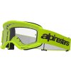 Okuliare ALPINESTARS Vision 3 Wordmark (žltá fluo, číre plexi) Okuliare ALPINESTARS Vision 3 Wordmark (žltá fluo, číre plexi)