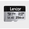 Lexar microSDXC Professional SILVER Plus UHS-I/ U3/ A2/ 4K R205/ W150 (V30) 256GB LMSSIPL256G-BNANG Lexar microSDXC Professional SILVER Plus UHS-I/ U3/ A2/ 4K R205/ W150 (V30) 256GB LMSSIPL256G-BNANG