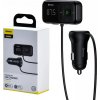 Prehrávač MP3 do auta Bluetooth Baseus v tvare T S-16 Black OS Prehrávač MP3 do auta Bluetooth Baseus v tvare T S-16 Black OS