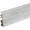 PVC soklová lišta Cezar Prestige Malibu Sycamore Mat M285 – 75 mm, 2,5 m Balenie: 1 kus PVC soklová lišta Cezar Prestige Malibu Sycamore Mat M285 – 75 mm, 2,5 m Balenie: 1 kus