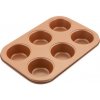 Lamart LT3091 Copper Forma na 6 muffinov 26,5x18 cm meď Lamart LT3091 Copper Forma na 6 muffinov 26,5x18 cm meď