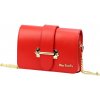 Elegantná malá červená kožená kabelka Pierre Cardin G1955 Elegantná malá červená kožená kabelka Pierre Cardin G1955