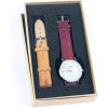 Darčeková sada unisex korkových hodiniek - Vínová Darčeková sada unisex korkových hodiniek - Vínová