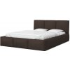 Wilsondo Čalúnená manželská posteľ s úložným priestorom Izabela - hnedá Rozmer: 180x200 Wilsondo Čalúnená manželská posteľ s úložným priestorom Izabela - hnedá Rozmer: 180x200