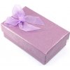 Krabička na šperky FialovoBílá 80x50x25mm - 1Ks Krabička na šperky FialovoBílá 80x50x25mm - 1Ks