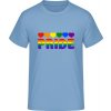 Pánske tričko s Dúhovým dizajnom Pride Modrá obloha