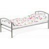 Autronic, Posteľ, 90x200, s roštom, kovová, strieborná, BED-1900 SIL Autronic, Posteľ, 90x200, s roštom, kovová, strieborná, BED-1900 SIL