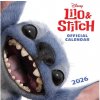 Kalendář Disney Stitch 2026 s plakátem Kalendář Disney Stitch 2026 s plakátem