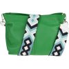 NovaKabelka.sk Batilda Verde s prídavným popruhom X kožená talianska crossbody kabelka zelená NovaKabelka.sk Batilda Verde s prídavným popruhom X kožená talianska crossbody kabelka zelená