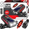 Solárna LED lampa na bicykel so zadným svetlom a klaksónom (Výkonné predné a zadné svetlo na bicykel pre bezpečnú jazdu) Solárna LED lampa na bicykel so zadným svetlom a klaksónom (Výkonné predné a zadné svetlo na bicykel pre bezpečnú jazdu)