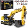 Konštrukčné kocky Veľké ovládané rýpadlo RC Konštrukčné kocky Veľké ovládané rýpadlo RC