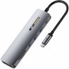 Toocki TQ-HUB01A7 7v1 hub - slot na SD / TF kartu / HDMI / 2x USB-C / 2x USB-A na USB-C - sivý - možnosť vrátiť tovar ZADARMO do 30tich dní Toocki TQ-HUB01A7 7v1 hub - slot na SD / TF kartu / HDMI / 2x USB-C / 2x USB-A na USB-C - sivý - možnosť vrátiť tovar ZADARMO do 30tich dní
