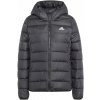 Adidas Dámska zimná páperová teplá čierna bunda s kapucňou HZ5724 veľ. L Adidas Dámska zimná páperová teplá čierna bunda s kapucňou HZ5724 veľ. L