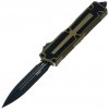 Microtech SCARAB II GEN III D/E BLACK STANDARD OD GREEN 1280-1OD Microtech SCARAB II GEN III D/E BLACK STANDARD OD GREEN 1280-1OD