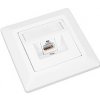 Zásuvka Solarix CAT6 STP 1 x RJ45 pod omítku bílá 23100098 Zásuvka Solarix CAT6 STP 1 x RJ45 pod omítku bílá 23100098