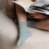 Dospelé protišmykové ponožky 088 olivová bledá