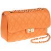 NovaKabelka.sk Eliana Arancia kožená talianska crossbody kabelka oranžová NovaKabelka.sk Eliana Arancia kožená talianska crossbody kabelka oranžová