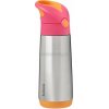 b.box 500134 Termoska na pitie so slamkou 500 ml - ružová/oranžová b.box 500134 Termoska na pitie so slamkou 500 ml - ružová/oranžová