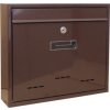 Schránka poštová RADIM hnedá veľká 31x36x9cm Schránka poštová RADIM hnedá veľká 31x36x9cm