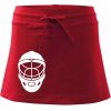 Florbal maska - Športová sukne - two in one - XL ( Červená ) Florbal maska - Športová sukne - two in one - XL ( Červená )
