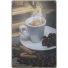 Ceduľa Coffee Time Vintage style 30cm x 20cm Plechová tabuľa Ceduľa Coffee Time Vintage style 30cm x 20cm Plechová tabuľa