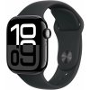 Apple Watch Series 10 46 mm Cellular klavírne čierny hliník s čiernym športovým remienkom S/M MWY33QC/A Apple Watch Series 10 46 mm Cellular klavírne čierny hliník s čiernym športovým remienkom S/M MWY33QC/A