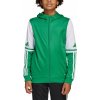 Detská mikina adidas Squadra 25 Hoody zeleno-biela JP3163 - 152CM Detská mikina adidas Squadra 25 Hoody zeleno-biela JP3163 - 152CM